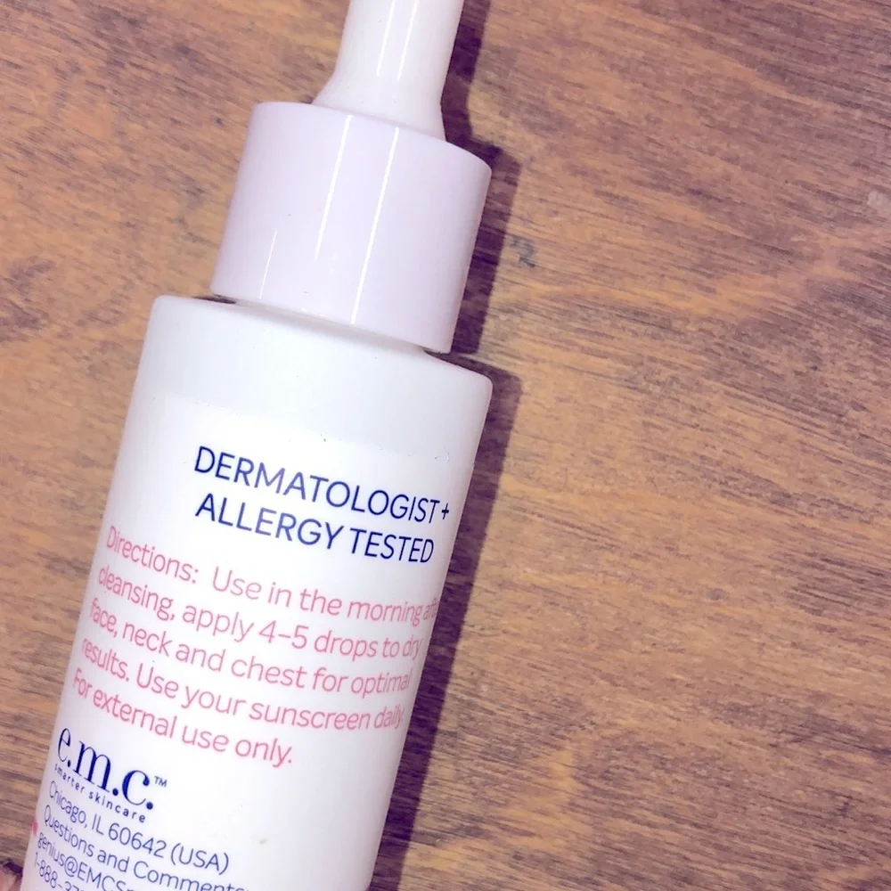 Emc smarter skincare vitamin c glow serum